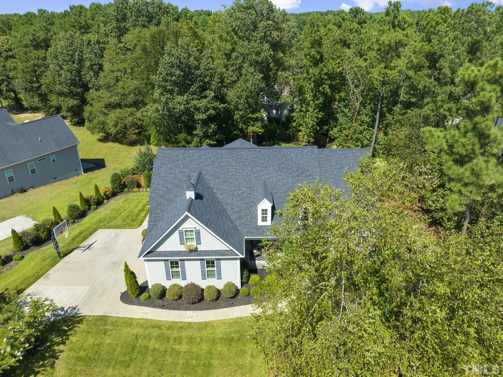 6121 Spring Branch Circle Raleigh, NC 27603 - Photo 50 of 60 an aerial view of a house