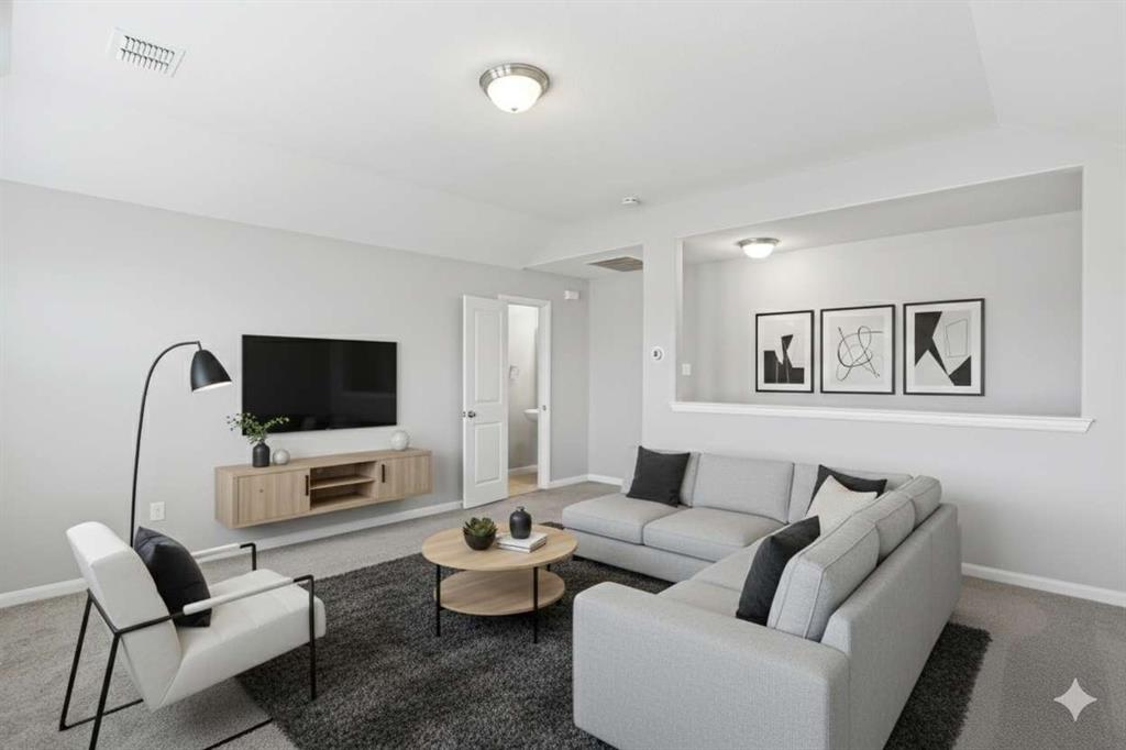 112 Garner Court Forney, TX 75126 - Photo 7 of 15 a living room with furniture a flat screen tv and a window