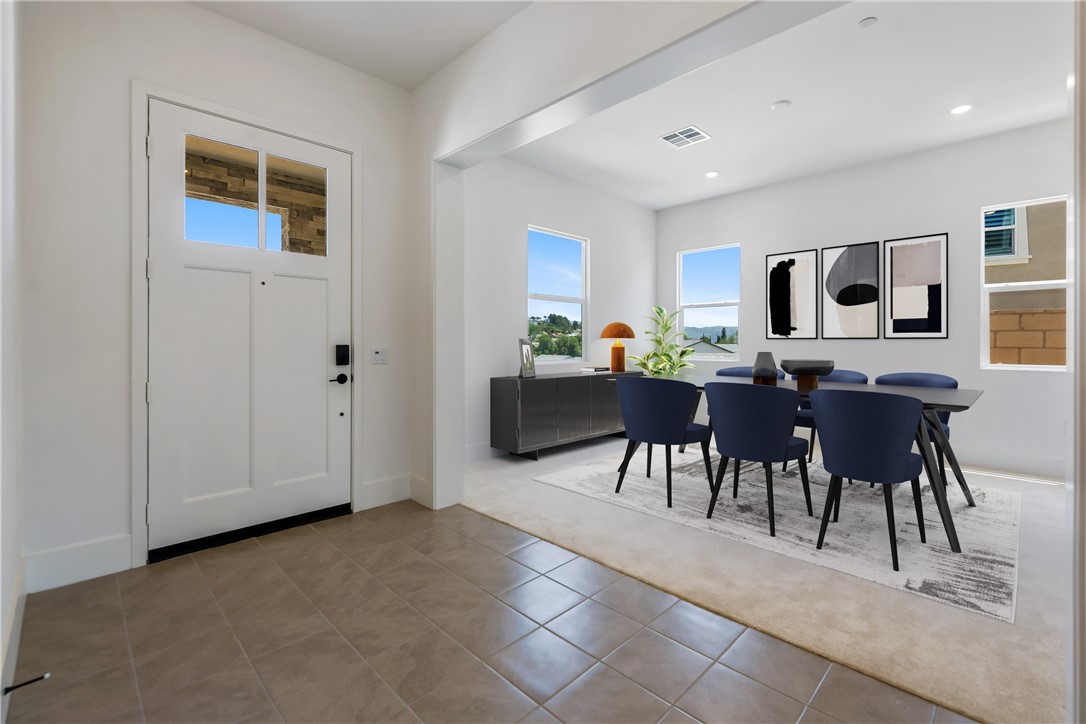 4851 Rideline Road Yorba Linda, CA 92887 - Photo 4 of 23 Virtually Staged Dining Room