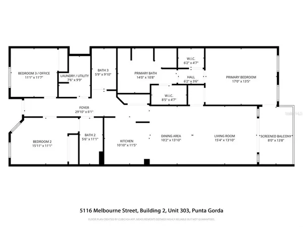 $349,900 | 5116 Melbourne Street, Unit B303, Punta Gorda, FL 33980