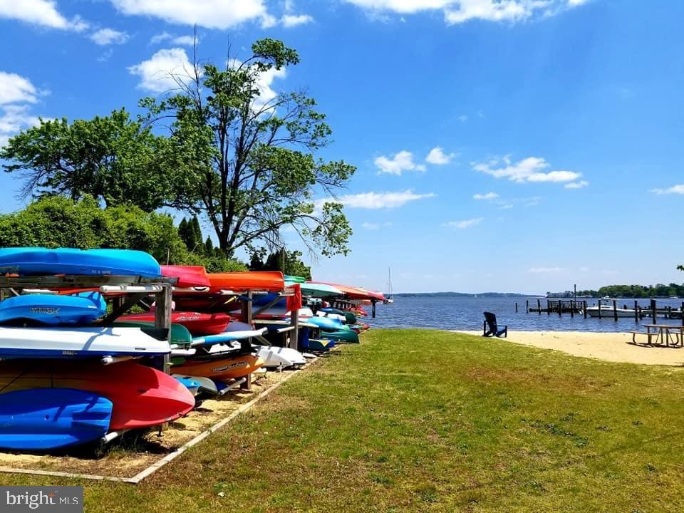 3 Beach Road Severna Park, MD 21146 - Photo 4 of 12 Sandy beach with kayak racks & picnic tables, etc