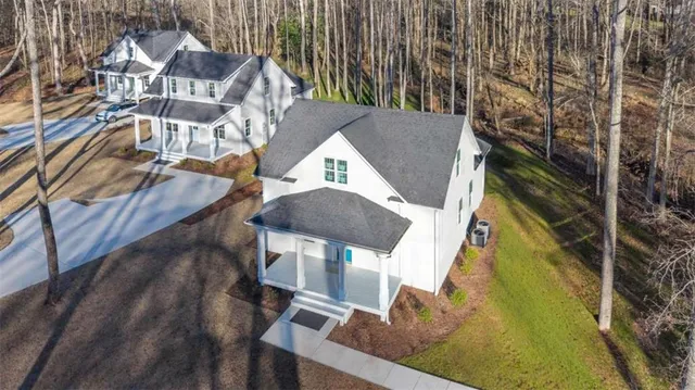 a view of city and mountain