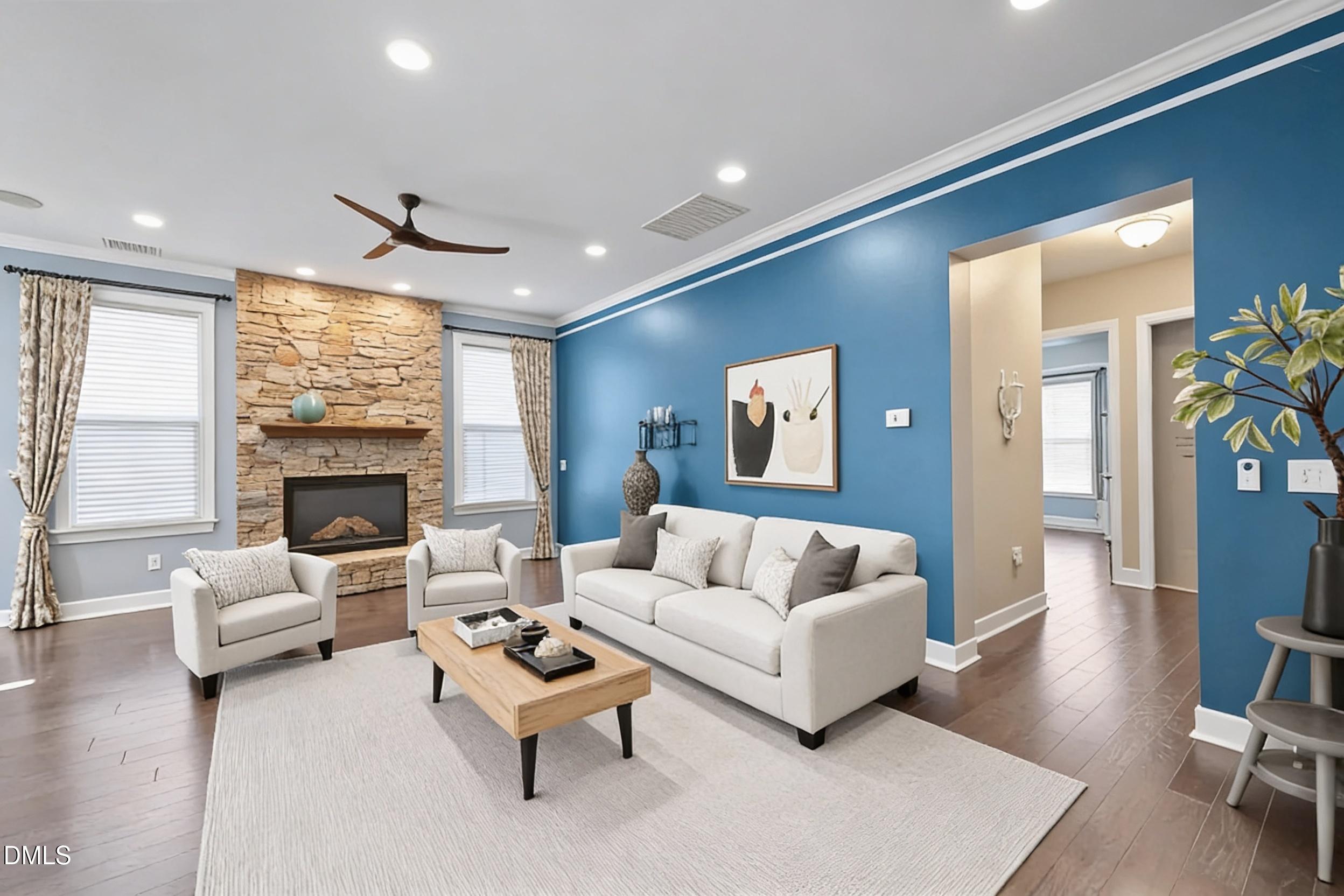 9844 Derbton Court Raleigh, NC 27617 - Photo 5 of 63 2-Virtual Staged 1-9844 Derbton
