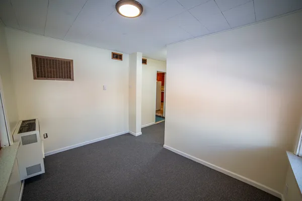 a view of empty room