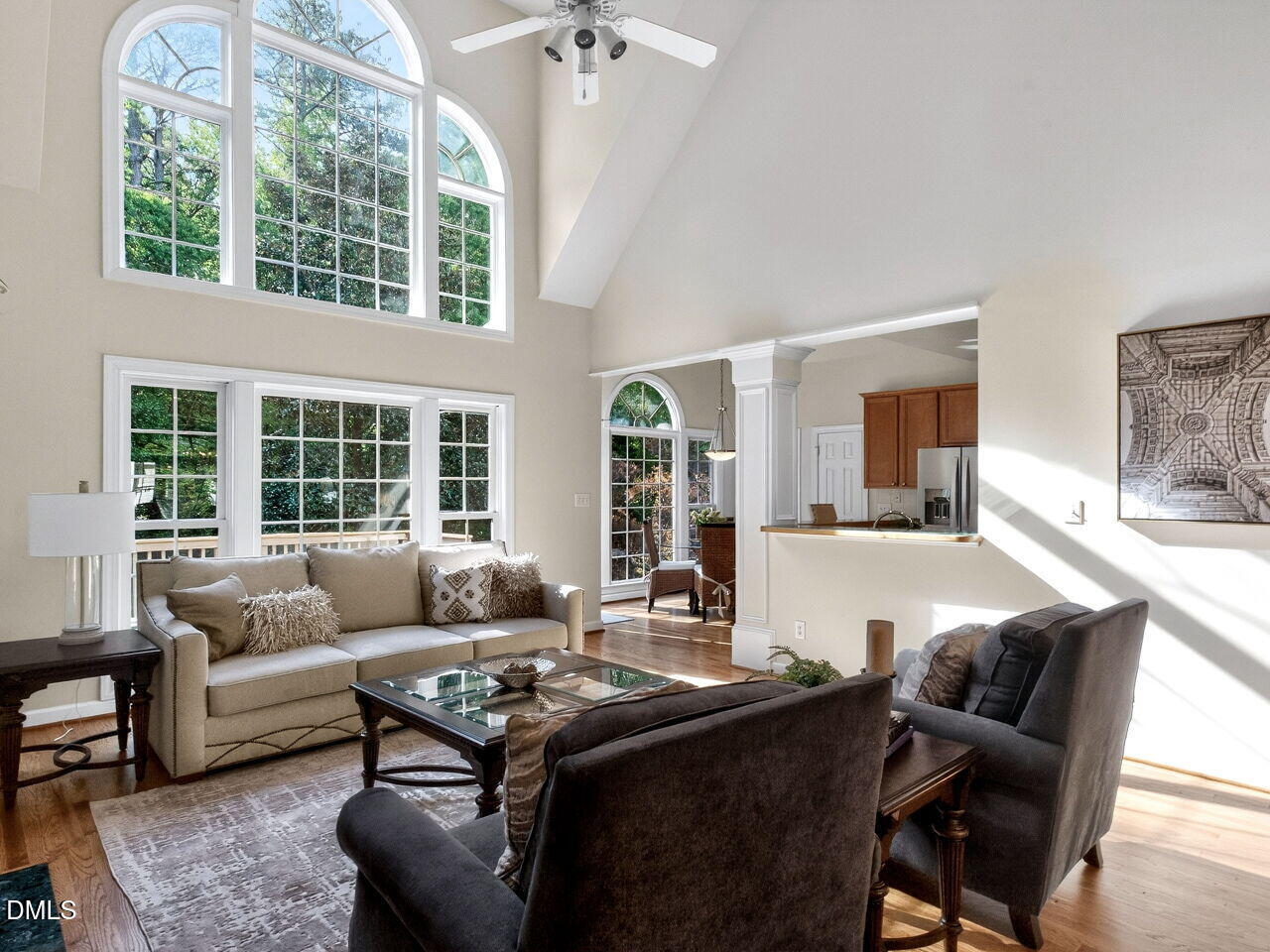 6232 Big Sandy Drive Raleigh, NC 27616 - Photo 13 of 39 a living room with furniture and a large window