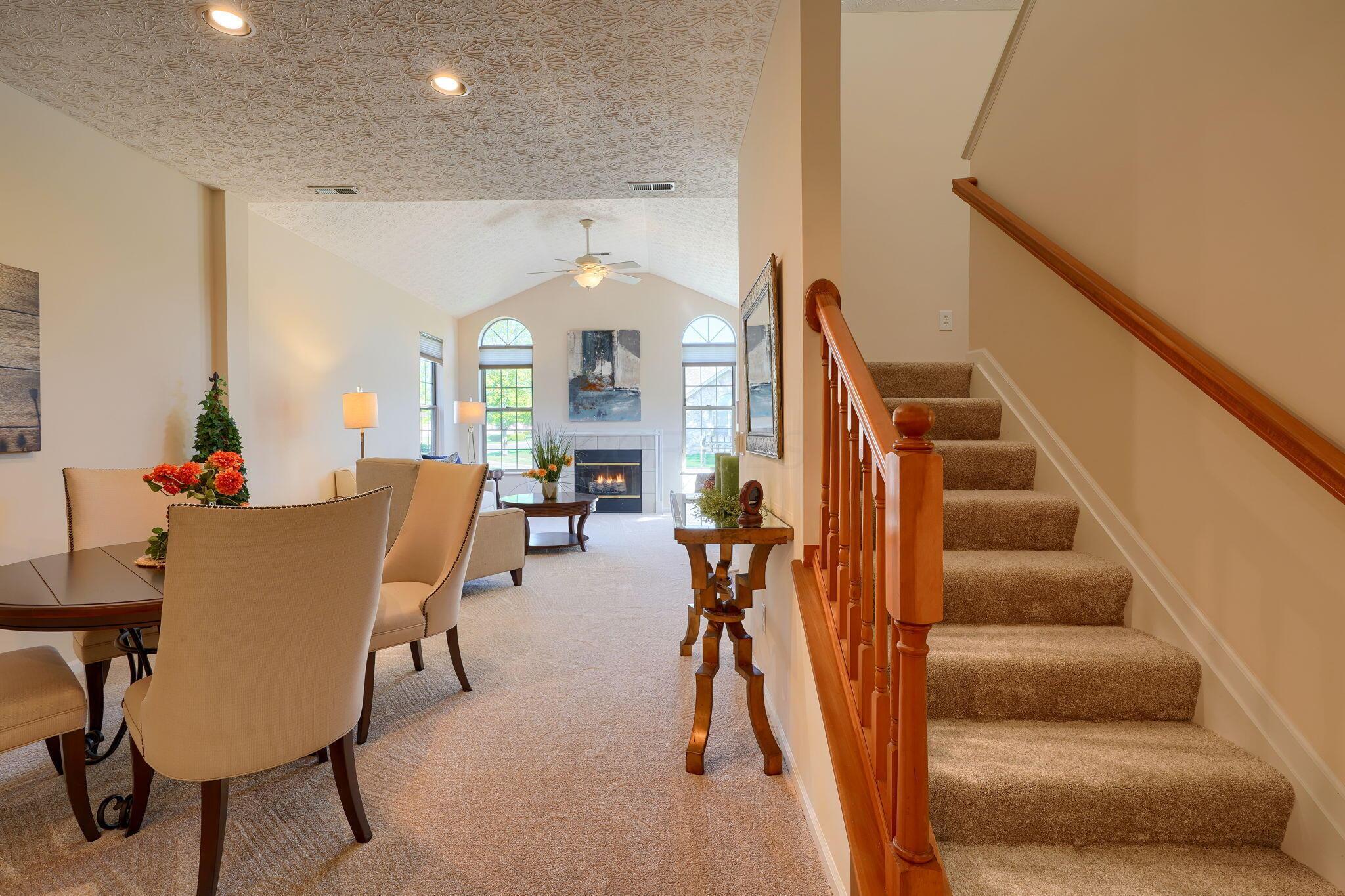 3717 Stoneway Point Powell, OH 43065 - Photo 31 of 44 Staircase to upstairs