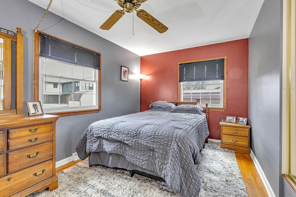 161 Maple Drive Beaver, PA 15009 - Photo 14 of 29 a bedroom with a bed and a chandelier