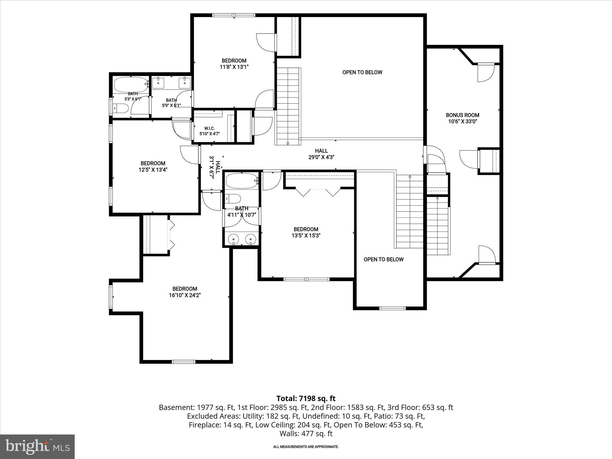 3003 Sheffield Court Fallston, MD 21047 - Photo 132 of 141 Upper Level 1 Floor Plan