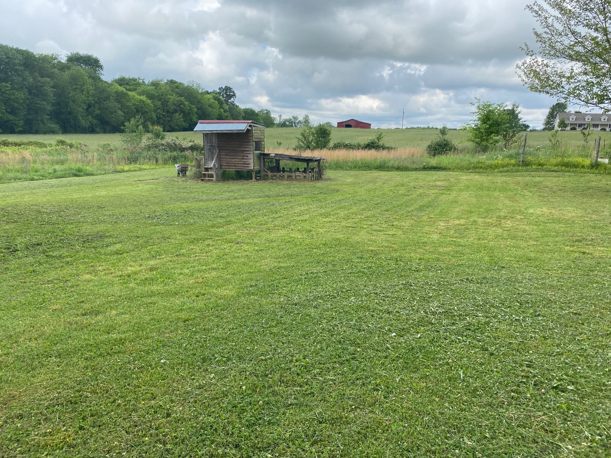 4614 Woodrow Wilson Road Springfield, TN 37172 - Photo 28 of 29 a view of a garden with an outdoor seating