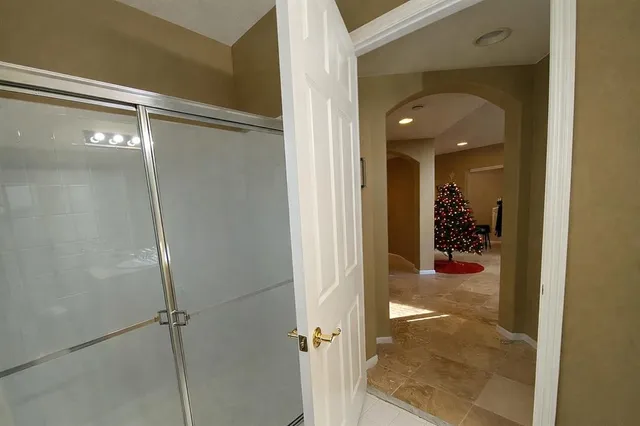 a view of a bathroom