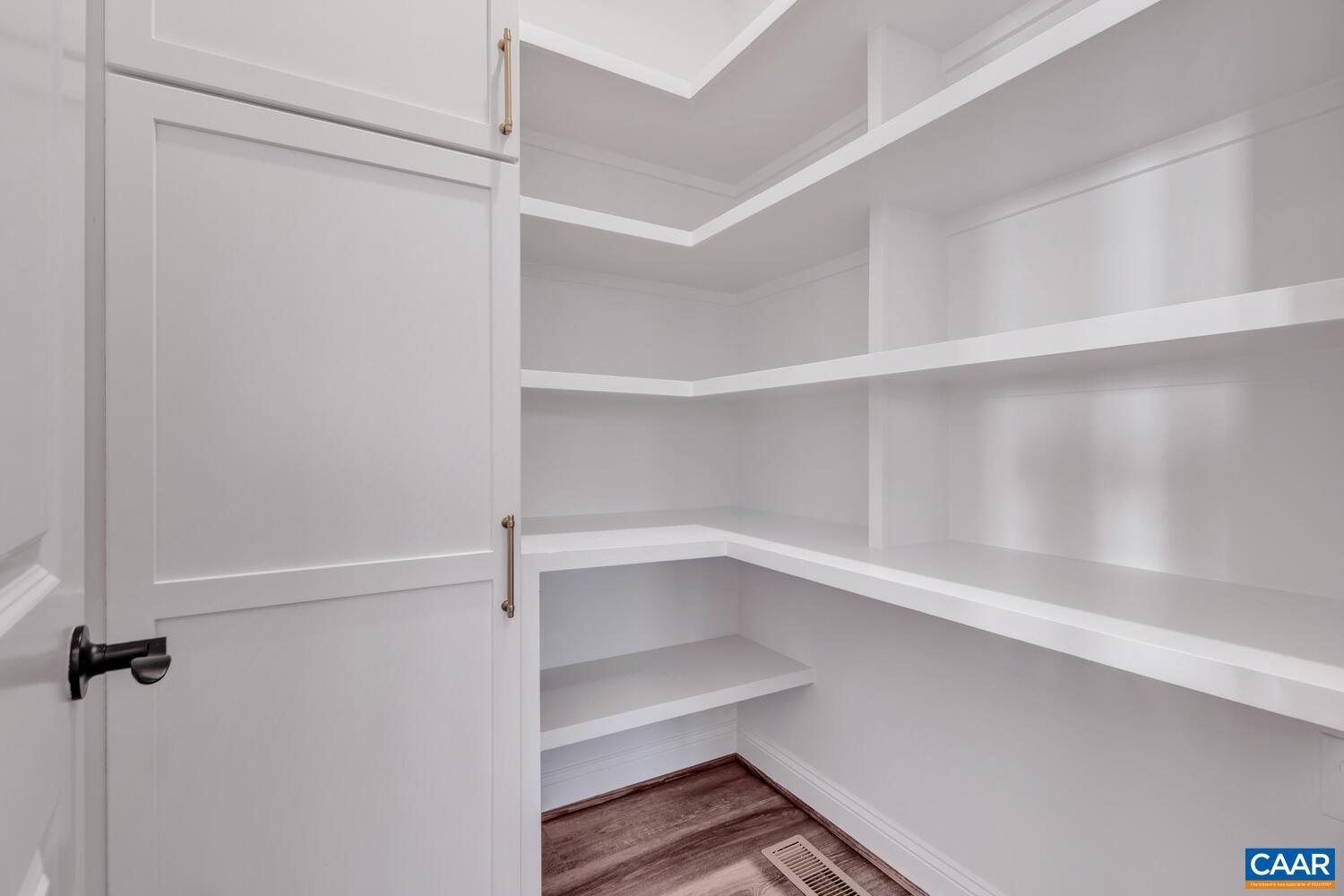 115226 Riparian Court Charlottesville, VA 22911 - Photo 18 of 49 a view of walk in closet with empty racks