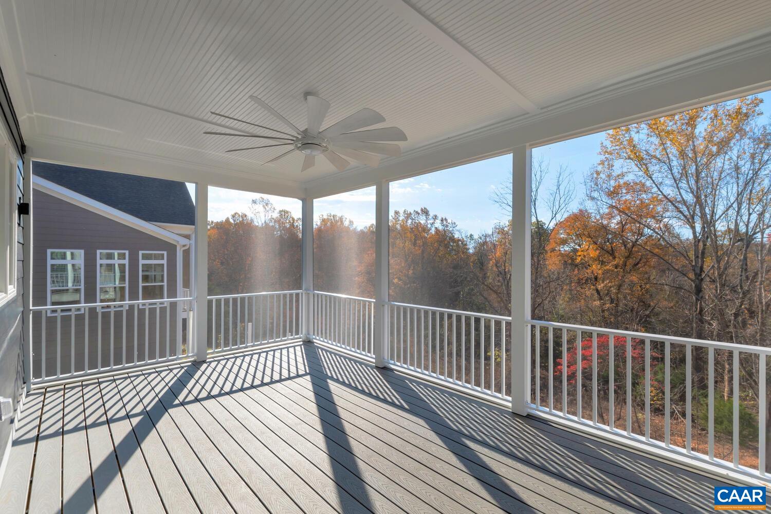 115226 Riparian Court Charlottesville, VA 22911 - Photo 22 of 49 a view of a balcony with wooden floor