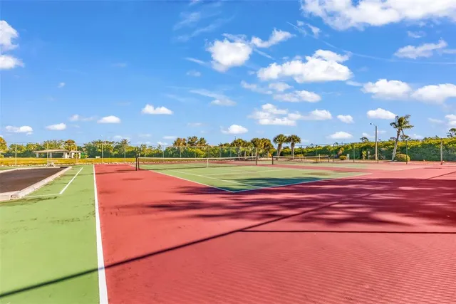 a view of a tennis court