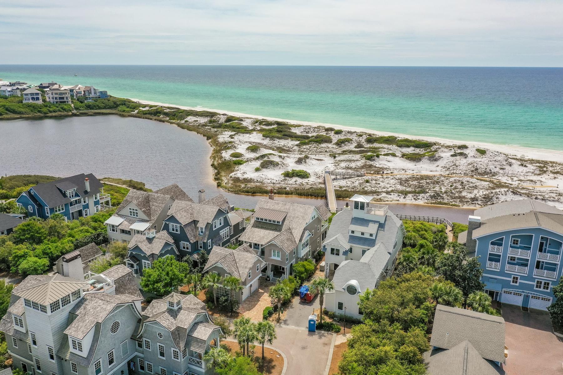 86 Tidal Bridge Way Inlet Beach, FL 32461 - Photo 32 of 32 a view of an ocean with a building