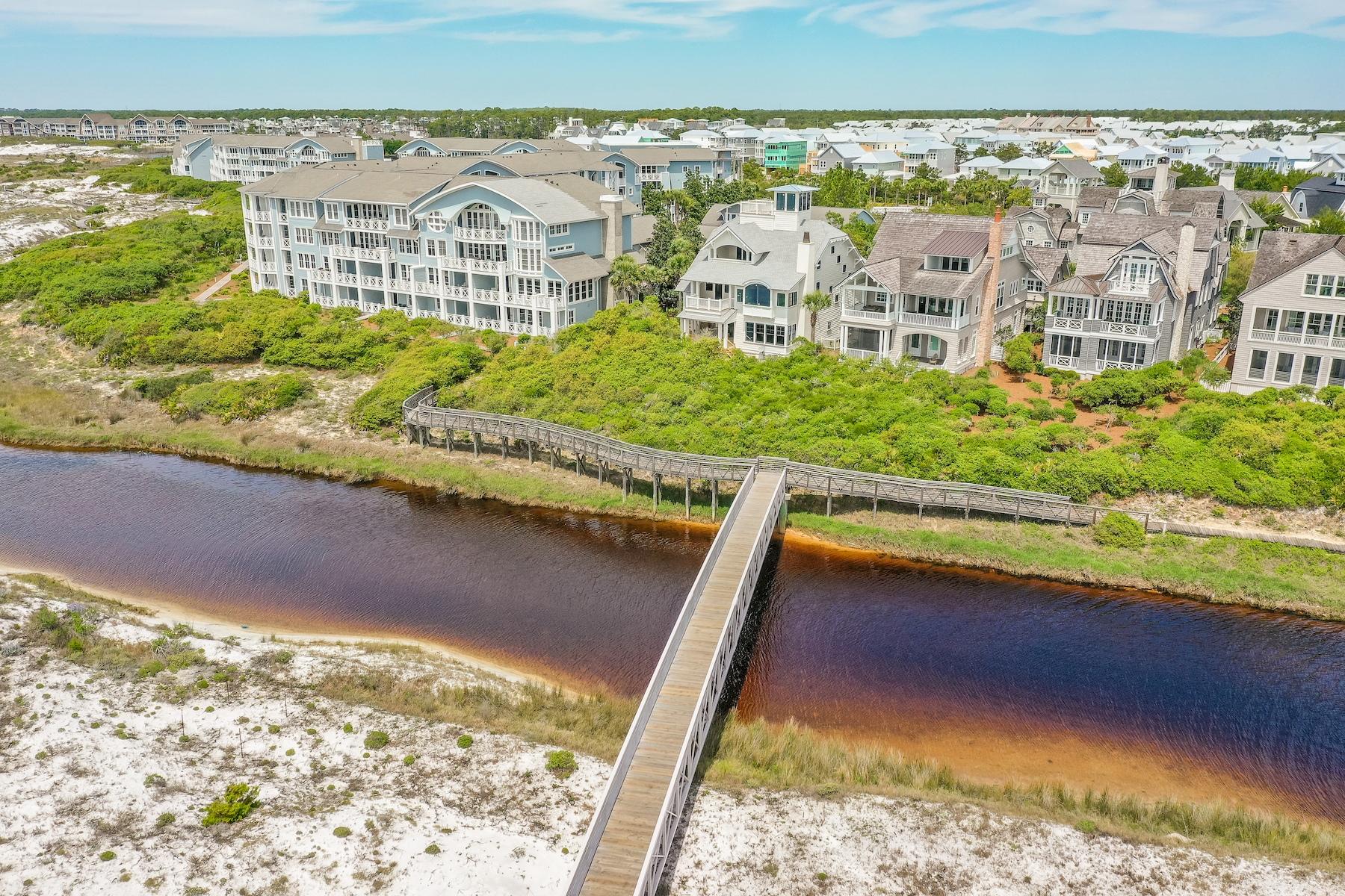 86 Tidal Bridge Way Inlet Beach, FL 32461 - Photo 7 of 32 a view of a balcony with an ocean view