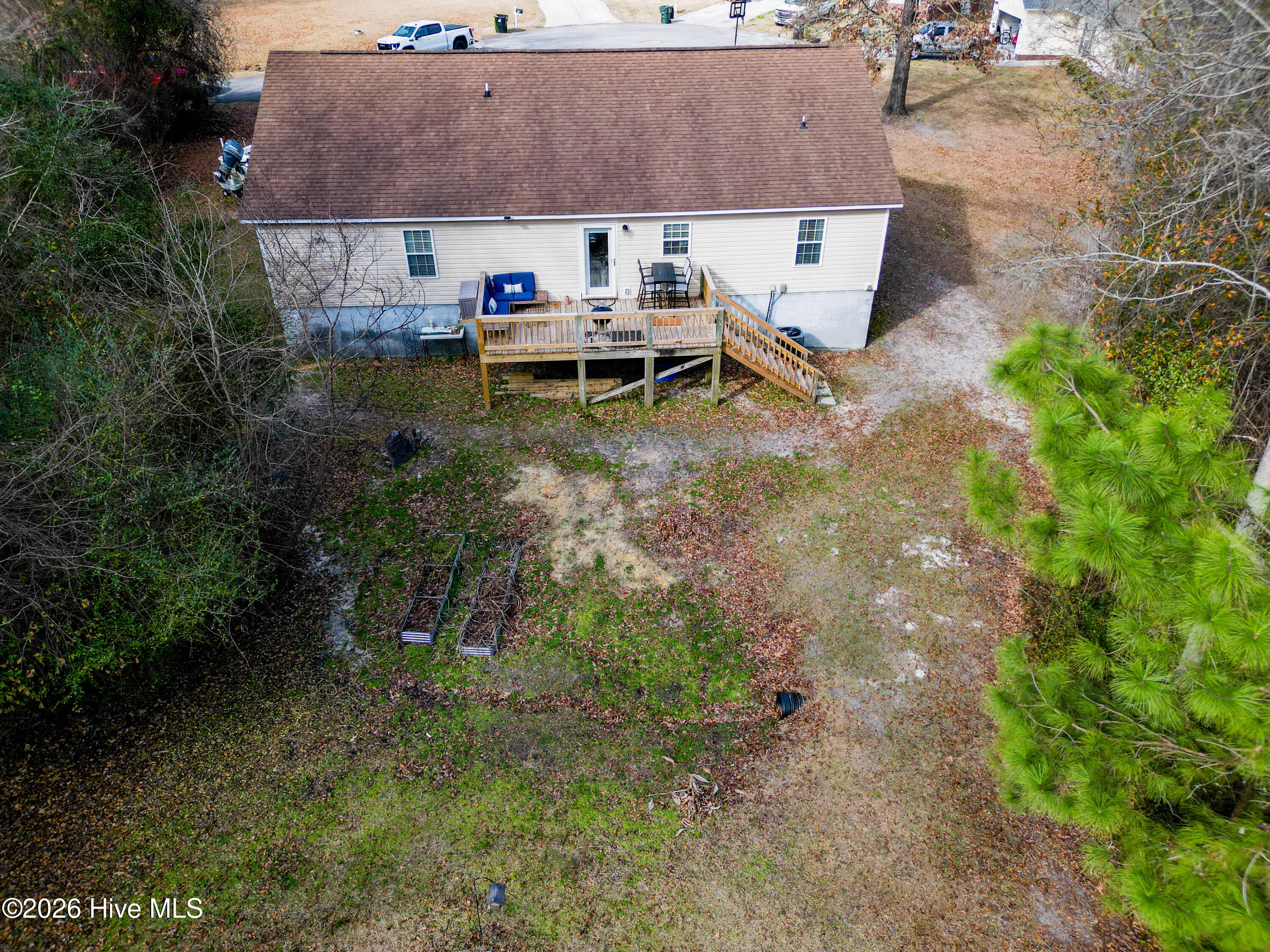 206 Hominy Court Hubert, NC 28539 - Photo 19 of 27 Backyard