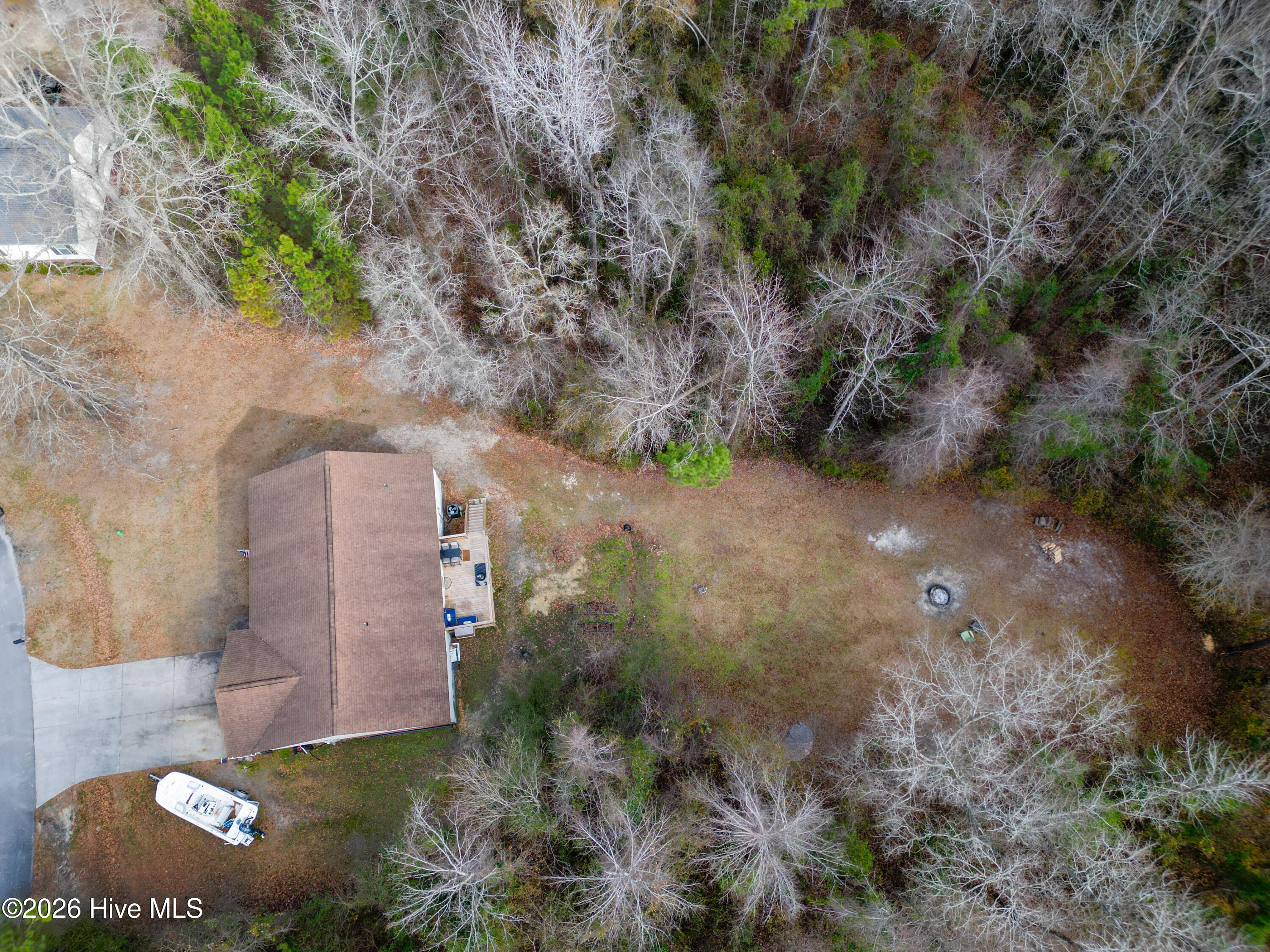 206 Hominy Court Hubert, NC 28539 - Photo 22 of 27 Treeline view