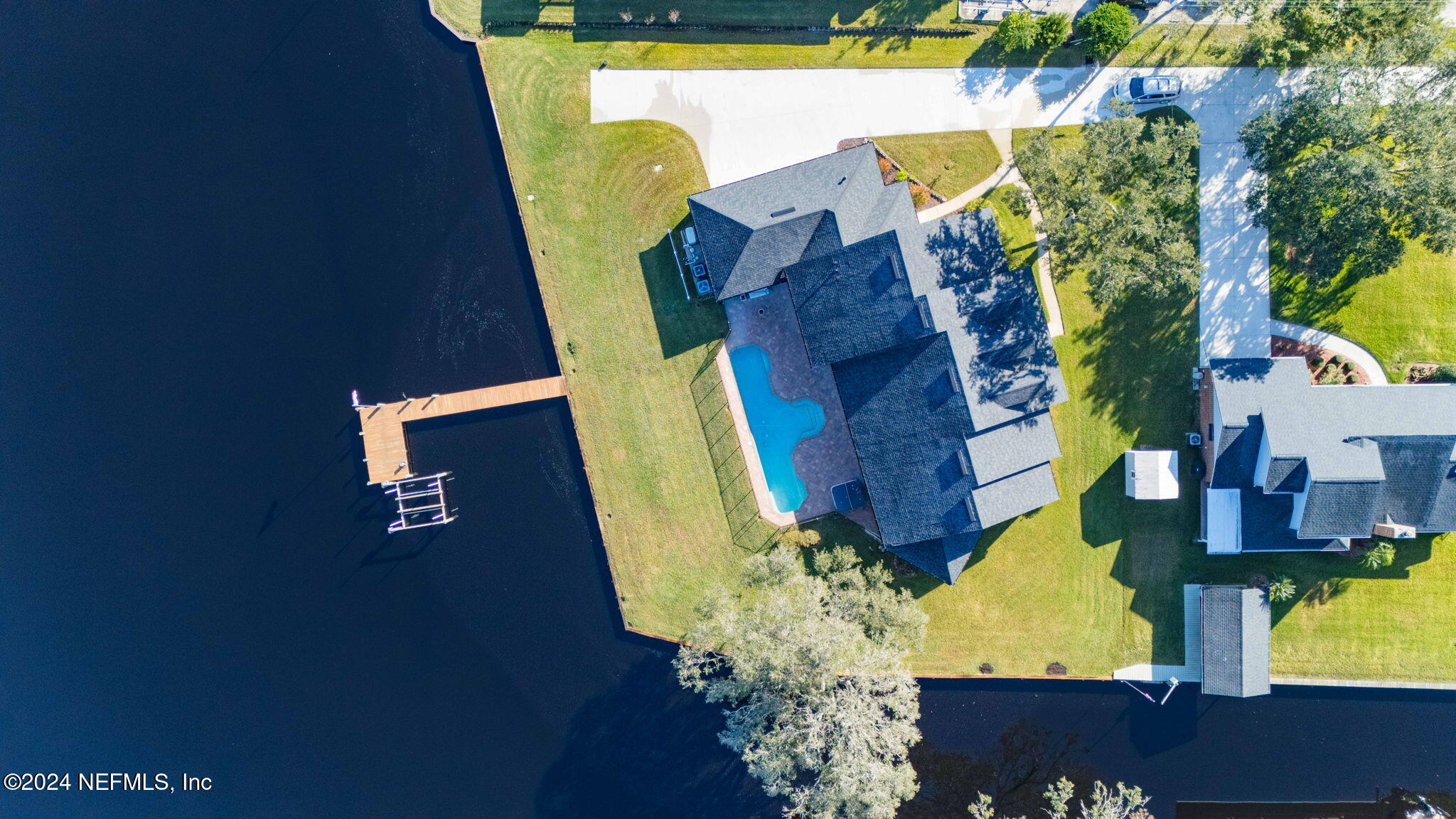 487 Creighton Road Fleming Island, FL 32003 - Photo 72 of 75 Aerial Top View 2