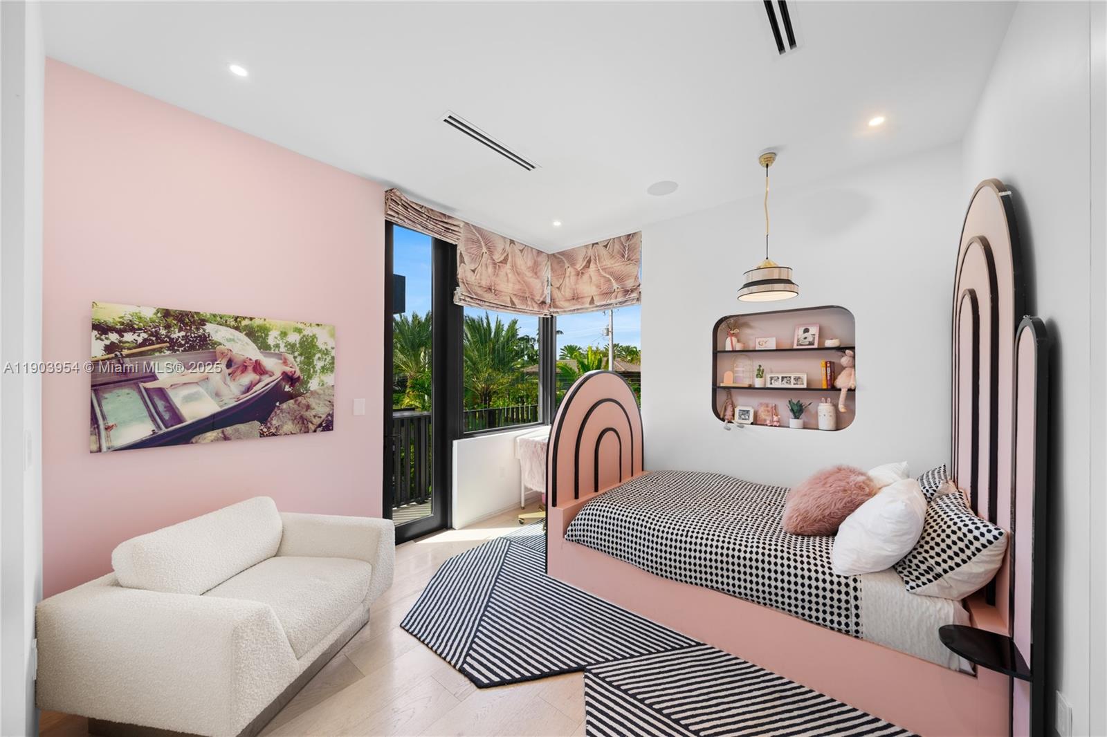 2053 North Bay Road Miami Beach, FL 33140 - Photo 14 of 99 a bedroom with furniture and a bed