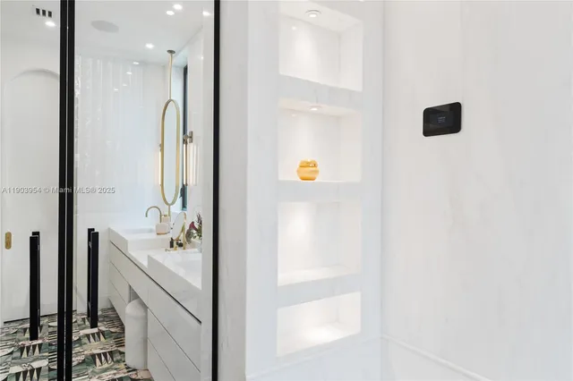 a view of a house with a swimming pool