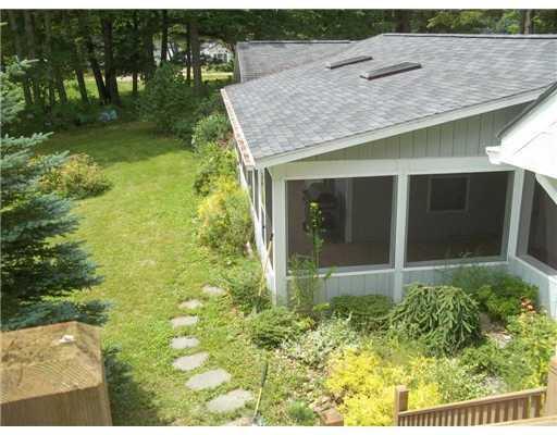 161 Roberts Shore Road Liberty, ME 04949 - Photo 4 of 35 Exterior Front. Aerial view of front...
