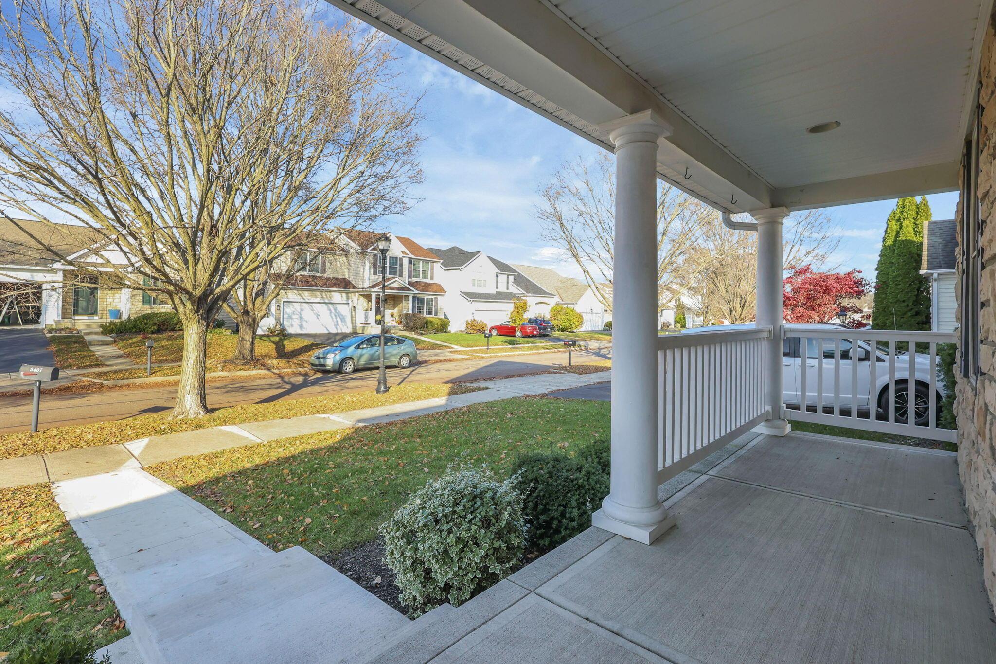 5407 Winters Run Road Dublin, OH 43016 - Photo 7 of 50 View from front Porch