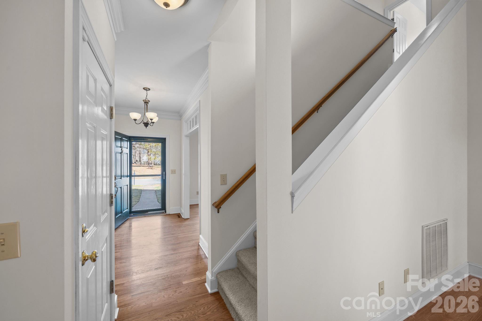 100 Martin Street Davidson, NC 28036 - Photo 15 of 47 a view of an entryway with wooden floor