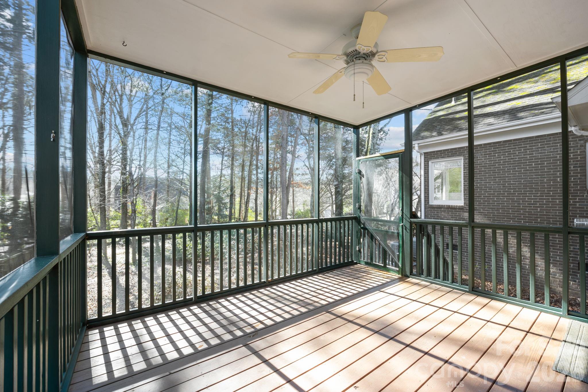 100 Martin Street Davidson, NC 28036 - Photo 33 of 47 a view of a balcony with wooden floor