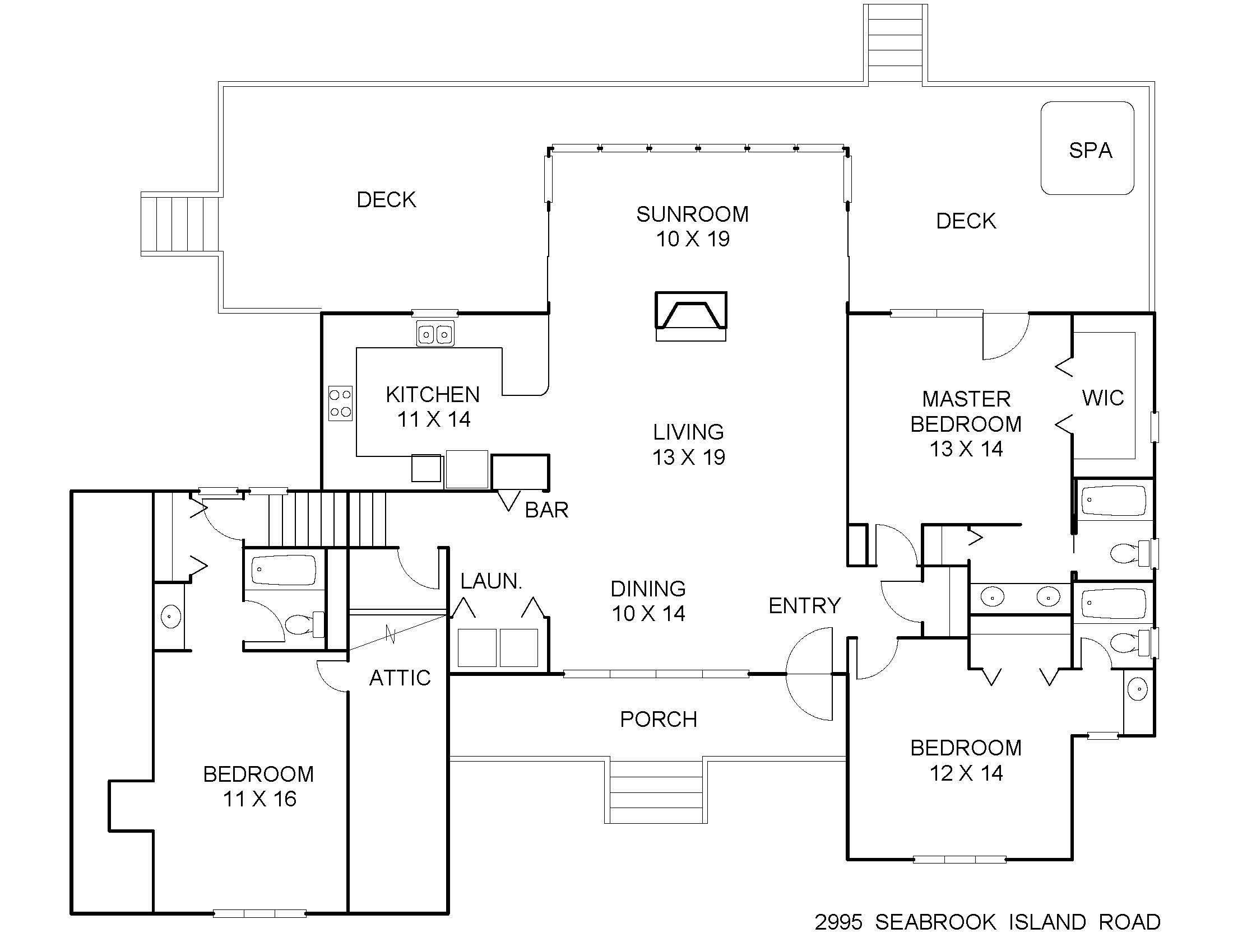 2995 Seabrook Island Road Seabrook Island, SC 29455 - Photo 32 of 57 2995SIR-Layout2 (1)