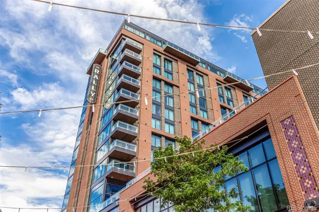 a front view of a building