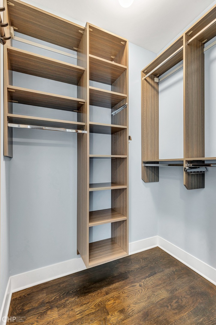 2030 West Rice Street, Unit 2 Chicago, IL 60622 - Photo 20 of 31 a view of walk in closet with empty racks