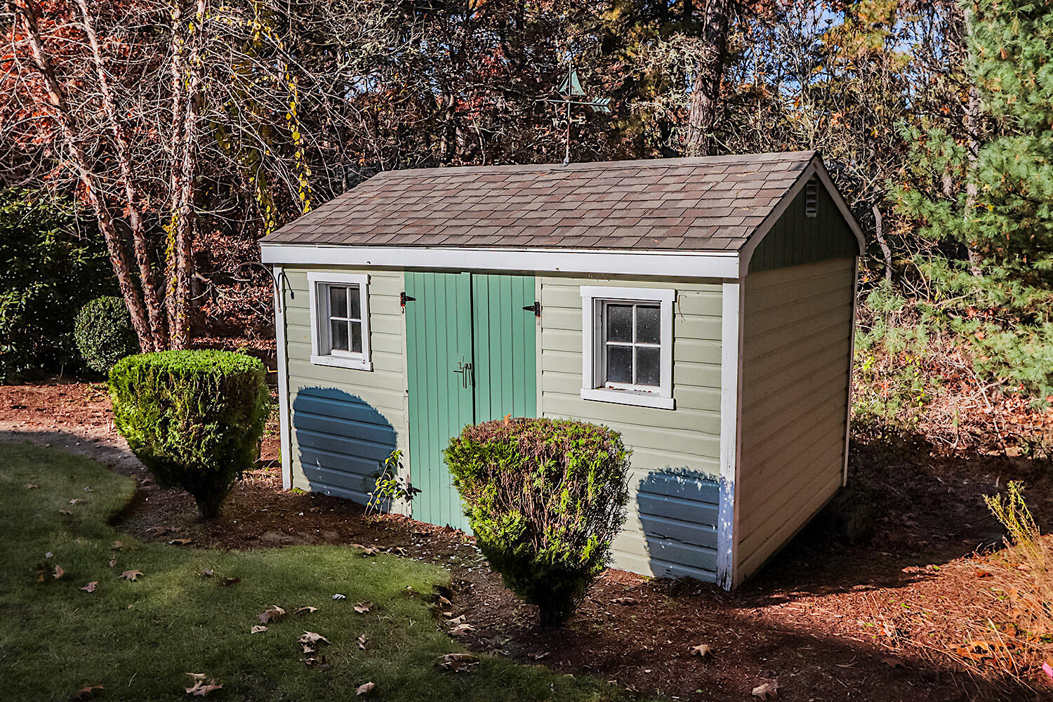 22 Weather Crescent Circle Mashpee, MA 02649 - Photo 25 of 29 a view of a house with backyard