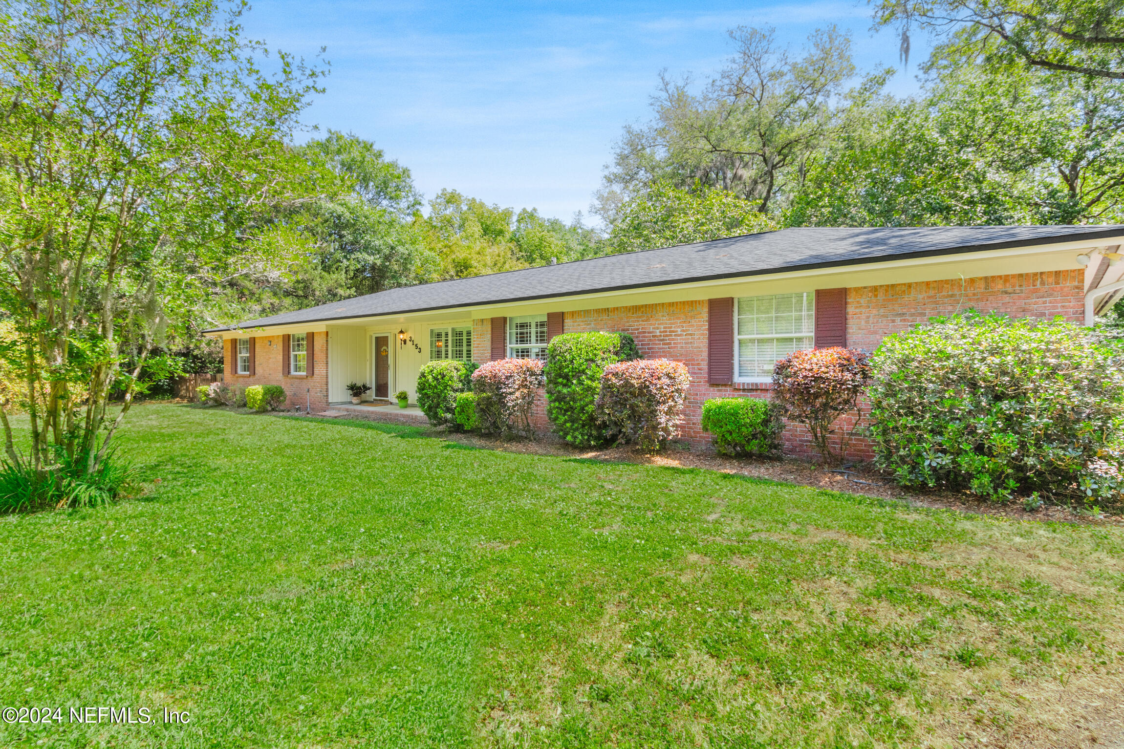 3153 Tiger Hole Road Jacksonville, FL 32216 - Photo 8 of 68 a view of backyard with garden and plants