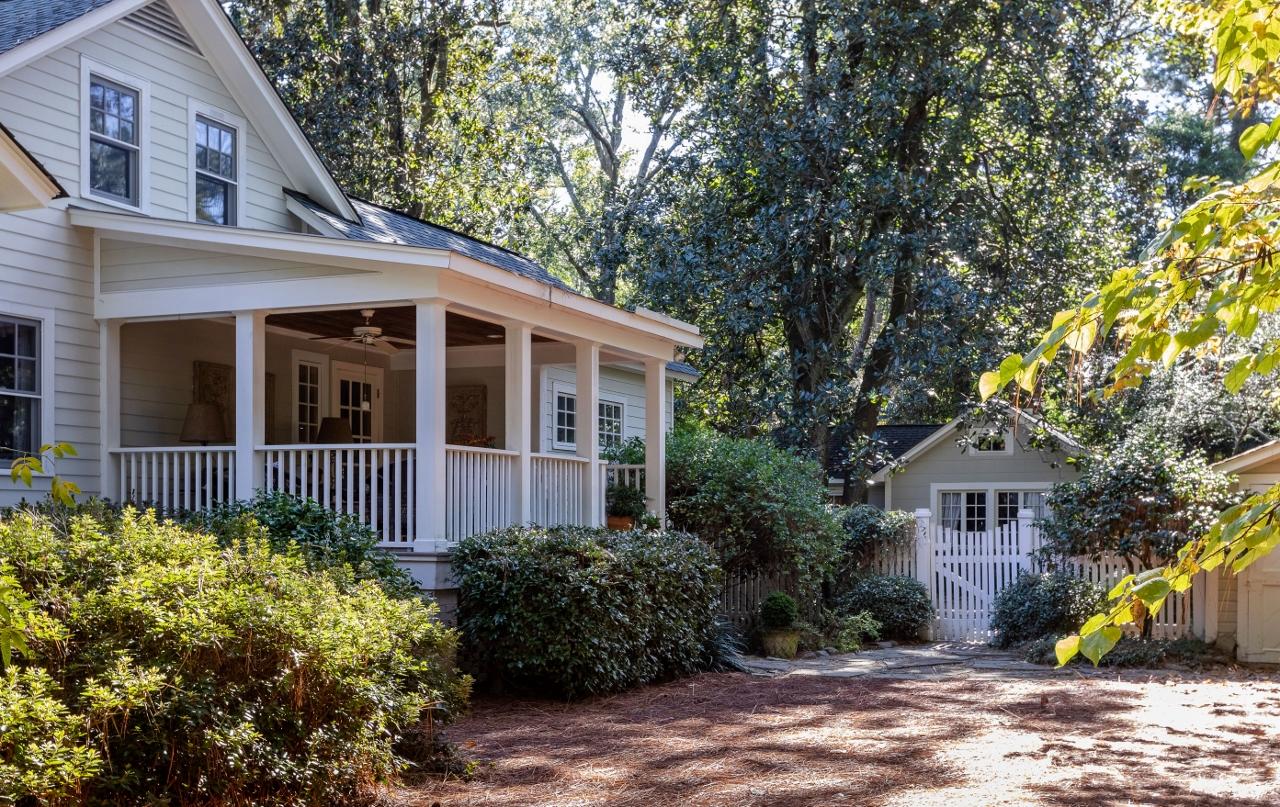 610 Old Field Road Southern Pines, NC 28387 - Photo 5 of 56 Back gate to guest house