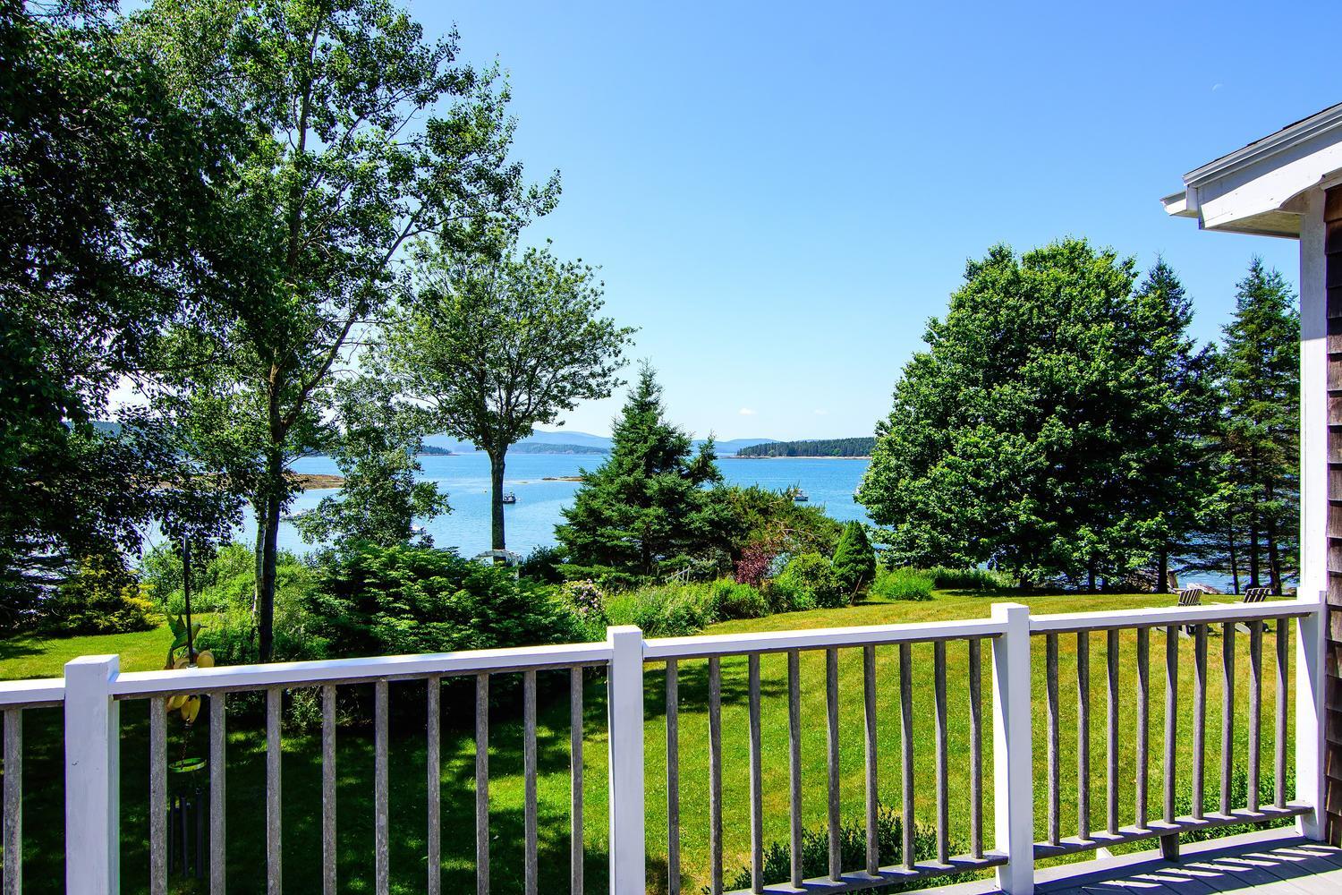 26 Boathouse Road Gouldsboro, ME 04607 - Photo 11 of 54 Deck View