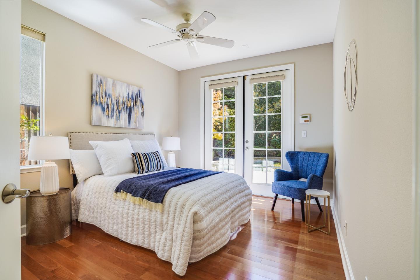 5929 Lantana Way San Ramon, CA 94582 - Photo 21 of 61 a bedroom with a bed and a chair