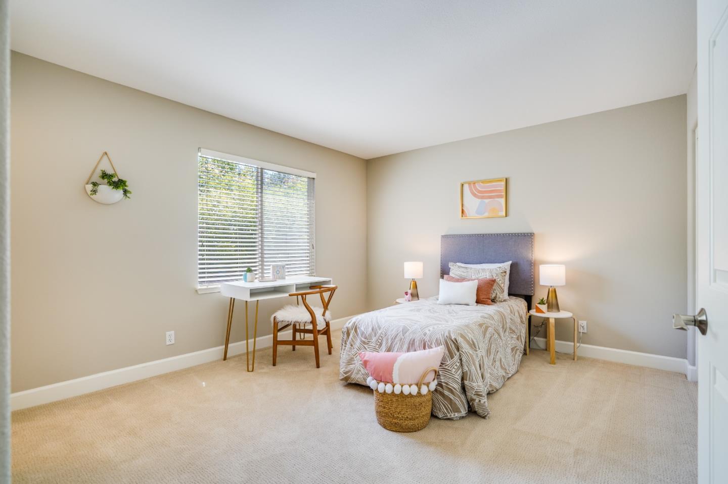 5929 Lantana Way San Ramon, CA 94582 - Photo 30 of 61 a bedroom with a bed and a table in it
