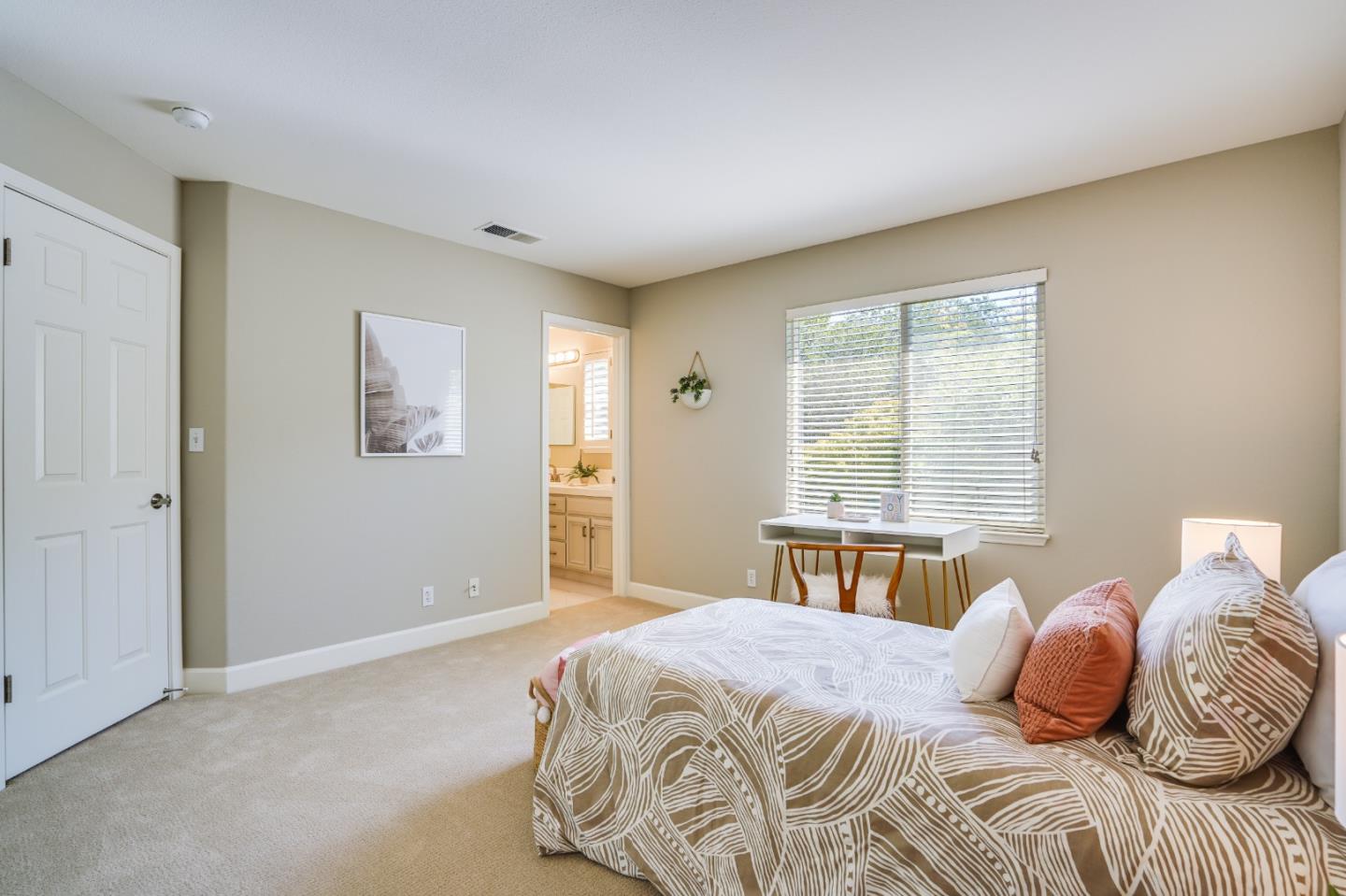 5929 Lantana Way San Ramon, CA 94582 - Photo 33 of 61 a bedroom with a large bed and a window