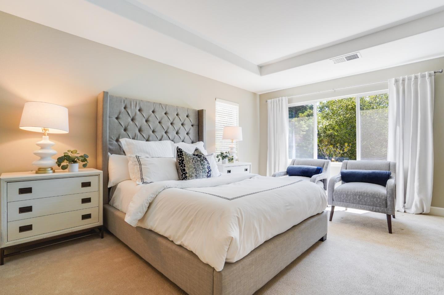 5929 Lantana Way San Ramon, CA 94582 - Photo 47 of 61 a bedroom with bed and a large window