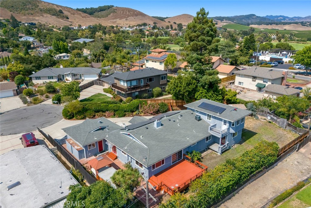 6001 Joan Place San Luis Obispo, CA 93401 - Photo 28 of 56 an aerial view of residential houses with outdoor space and street view