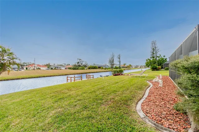 a view of a swimming pool and an ocean
