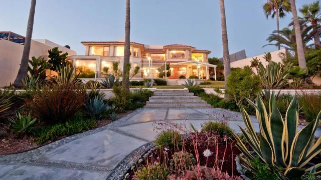 a view of a potted flower in the yard