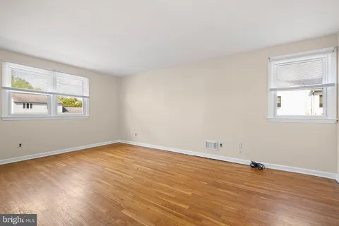 an empty room with window
