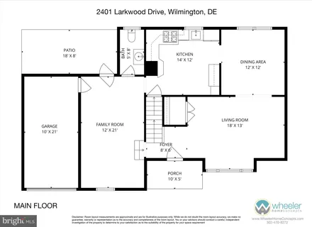 a picture of a floor plan