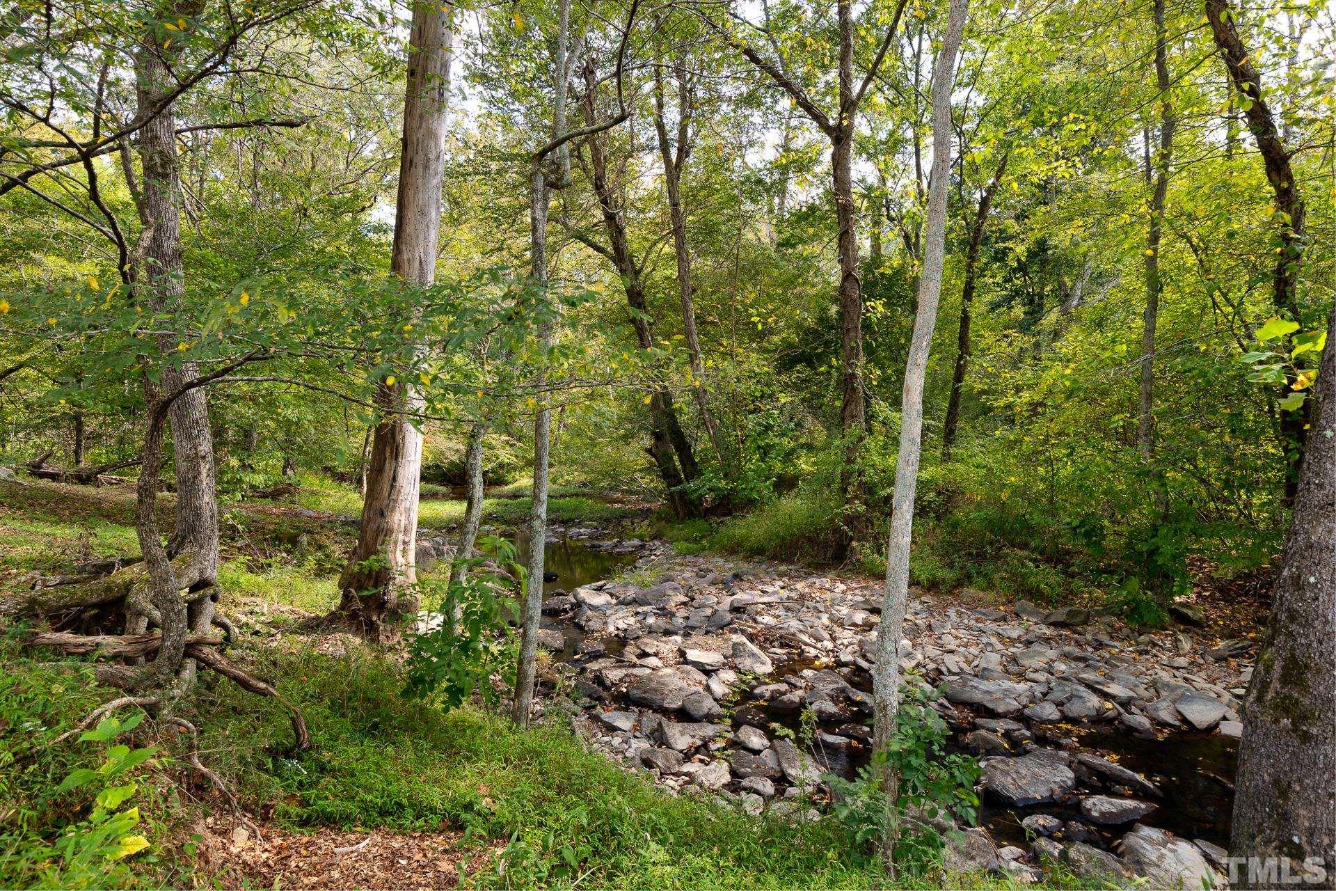 6518 New Sharon Church Road Rougemont, NC 27572 - Photo 24 of 29 a backyard of a house with lots of green space