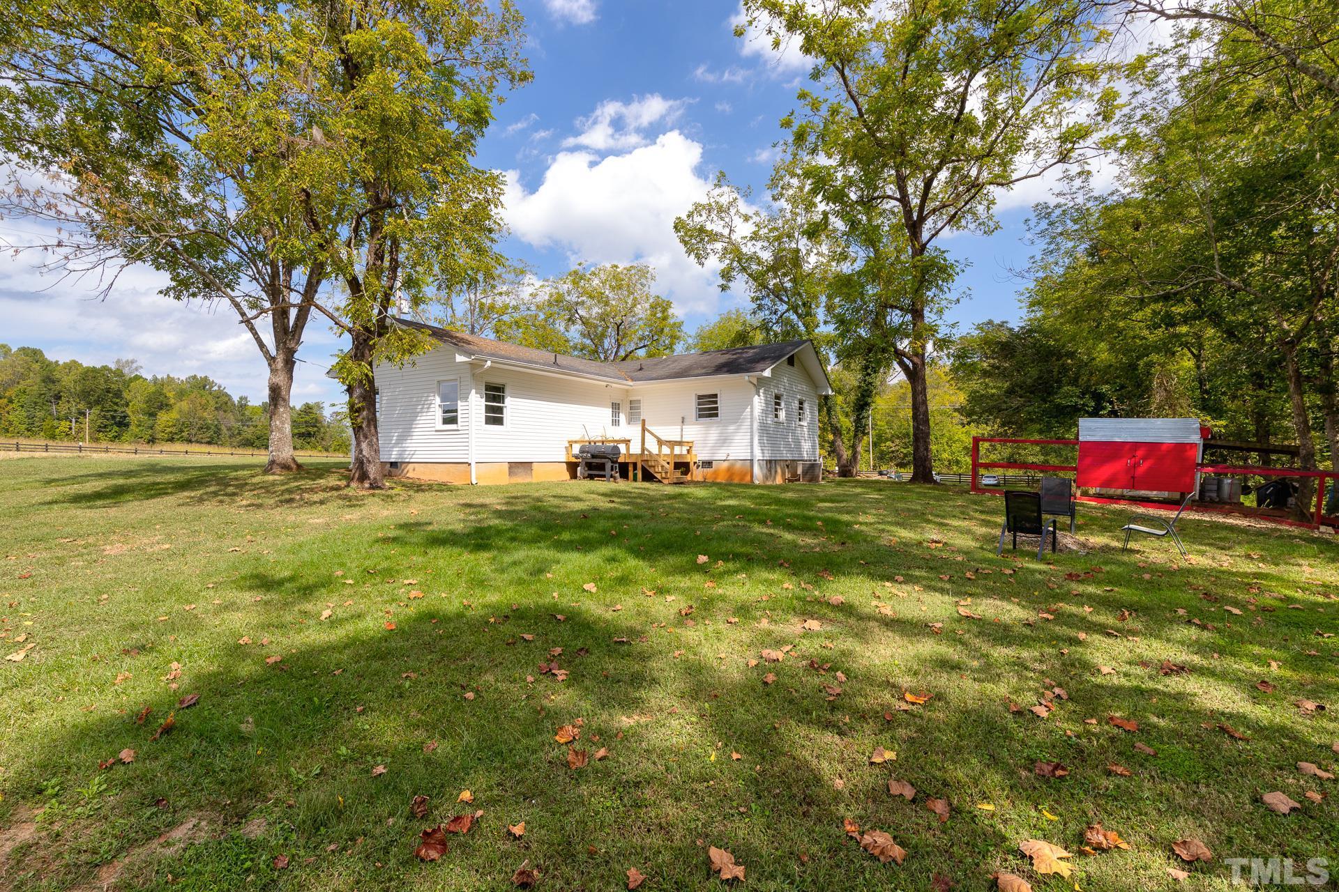 6518 New Sharon Church Road Rougemont, NC 27572 - Photo 9 of 29 a view of yard with swimming pool and green space
