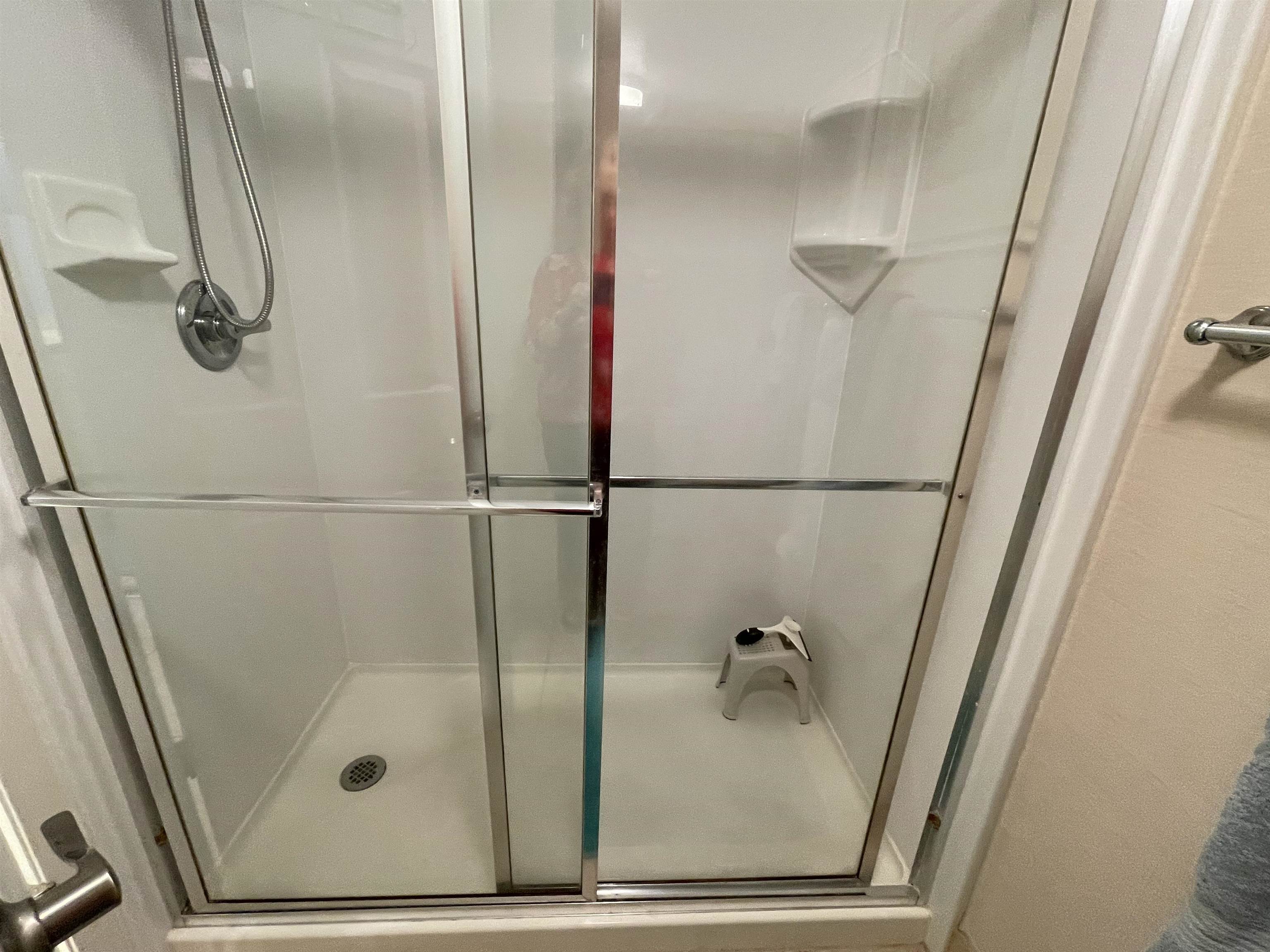 213 Pacifica Vista Way St. Augustine, FL 32080 - Photo 25 of 29 a bathroom with a glass door shower