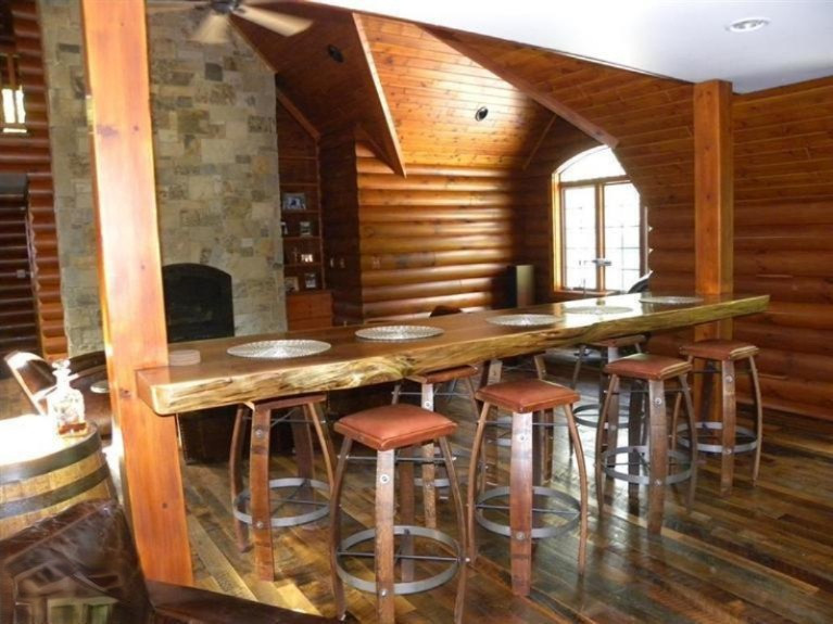6121 Johnson Road Coloma, MI 49038 - Photo 5 of 26 Custom bar