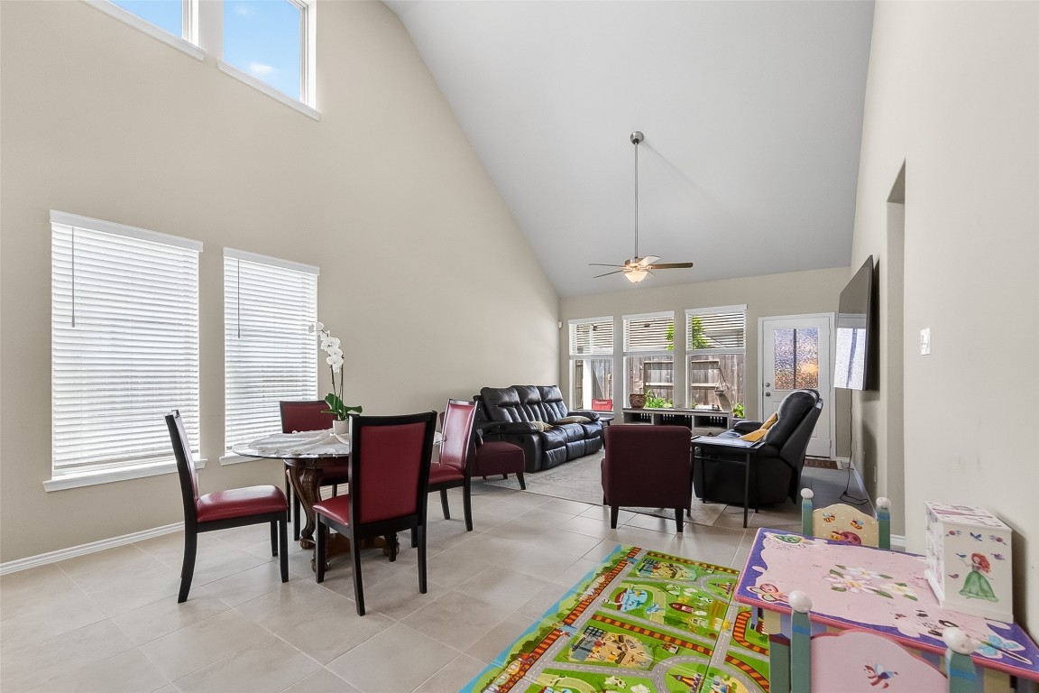 2739 Meadow View Lane Conroe, TX 77385 - Photo 10 of 50 a view of a dining room with furniture window and outside view