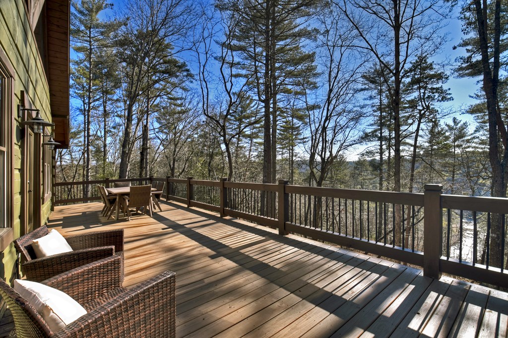 1312 Hicks Ford Road Ellijay, GA 30540 - Photo 18 of 95 Custom open kitchen area with a touch of modern an